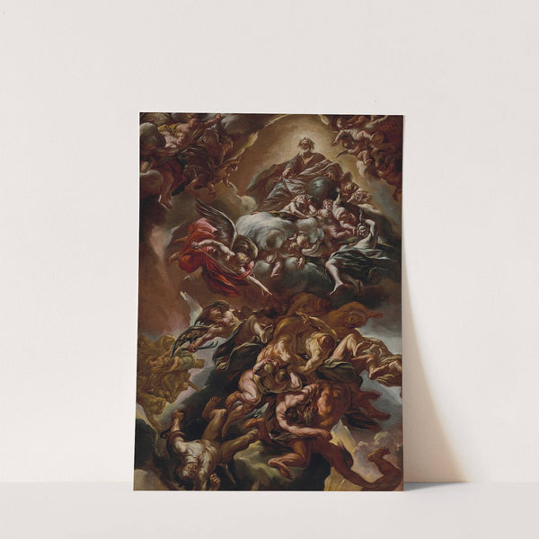 The Fall of the Rebel Angels by Giovanni Battista Beinaschi