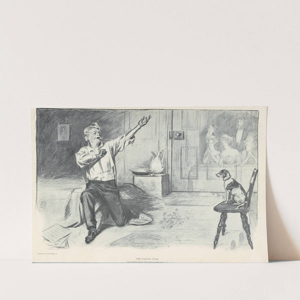 The Fallen Star (1899) by Charles Dana Gibson