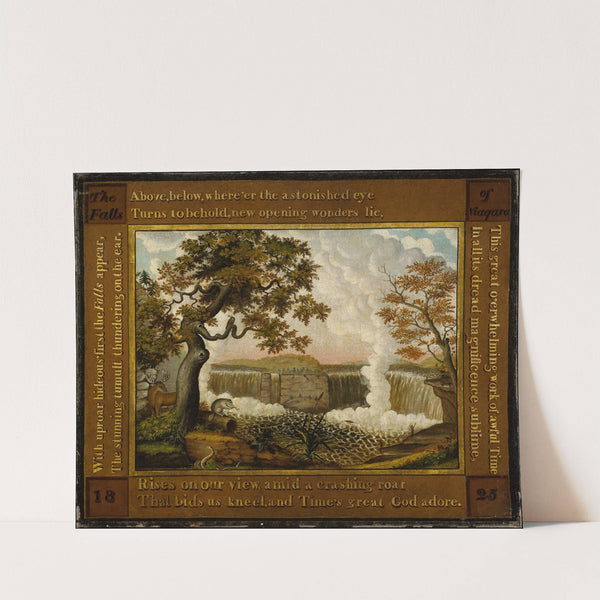 The Falls of Niagara (ca. 1825) by Edward Hicks