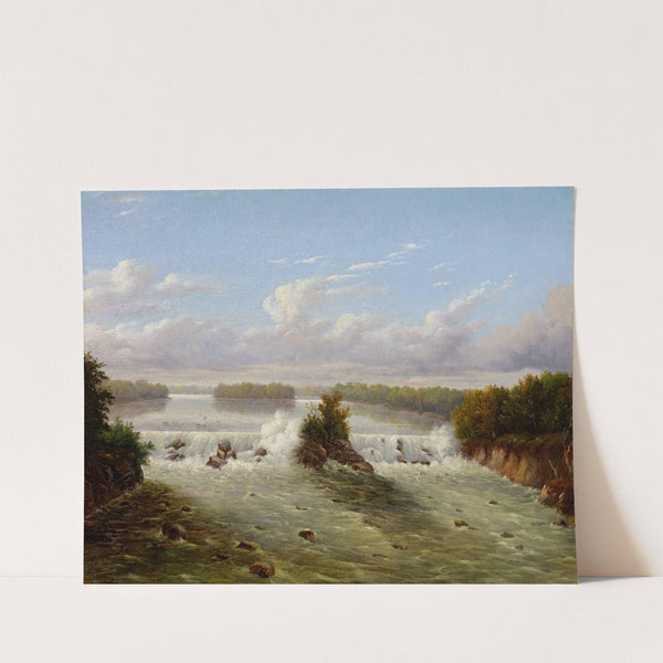 The Falls of St. Anthony by Seth Eastman