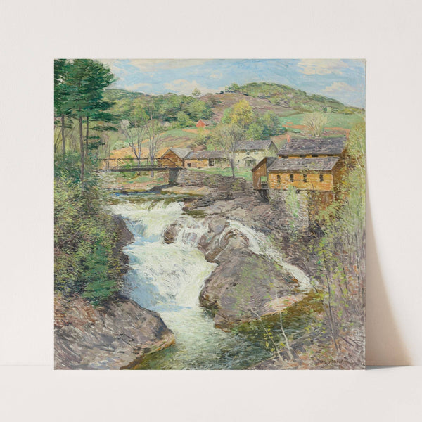 The Falls by Willard Leroy Metcalf