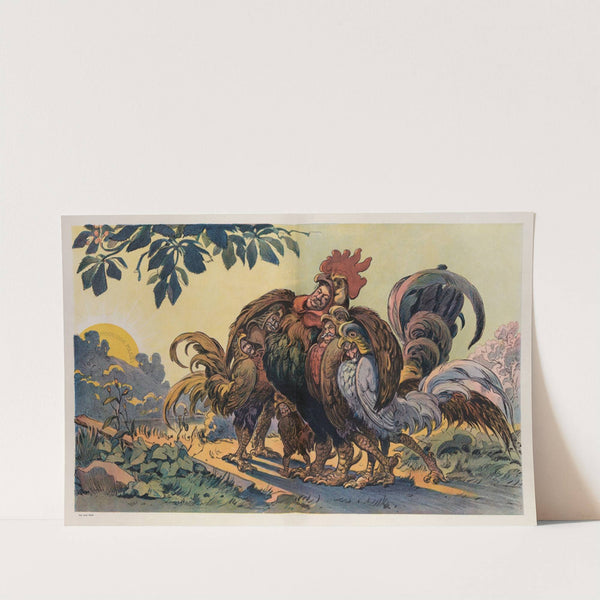 The false loves of chantecler by Udo Keppler