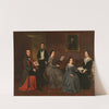 The family of Jorge Flaquer by Joaquín Espalter