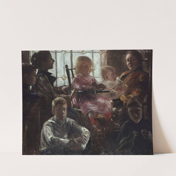 The Family of the Painter Fritz Rumpf (1901) by Lovis Corinth