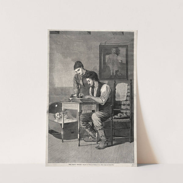 The Family Record (1875) by Winslow Homer