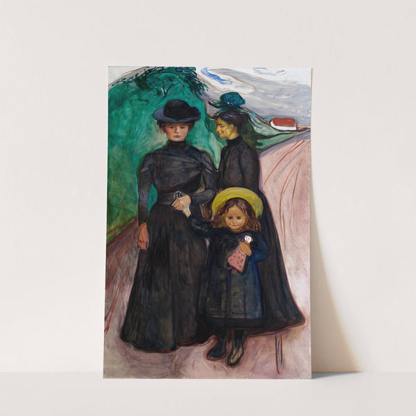 The Family (The Book Family) (1903) by Edvard Munch