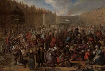 The Famished People after the Relief of the Siege of Leiden (1574 - 1629)