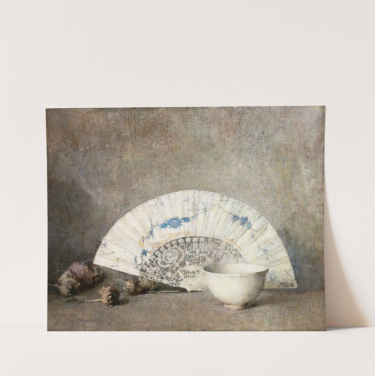 The Fan (c.1919) by Emil Carlsen
