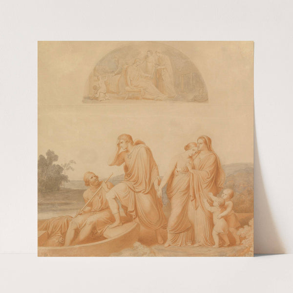 The Farewell (late 18th–19th century) by Johannes Riepenhausen