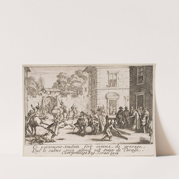 The Farewell (1635) by Jacques Callot