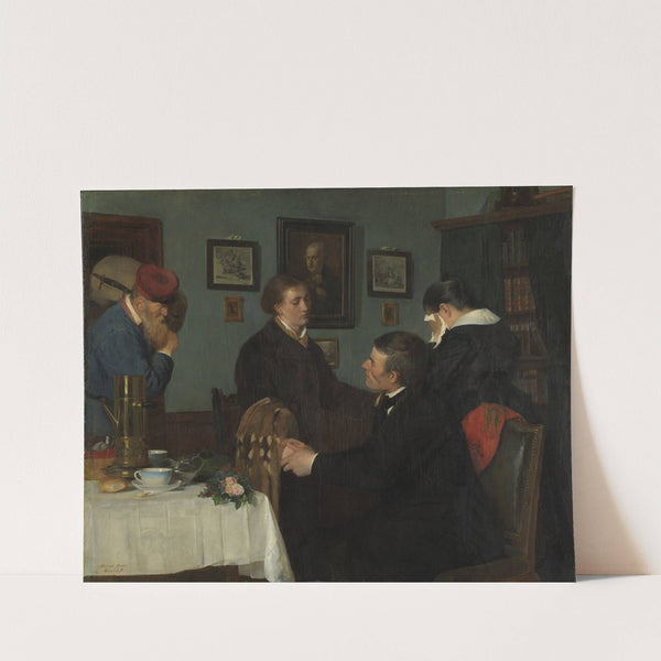 The Farewell (1878) by Harriet Backer