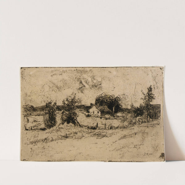 The Farm (ca. 1887-1893) by Julian Alden Weir