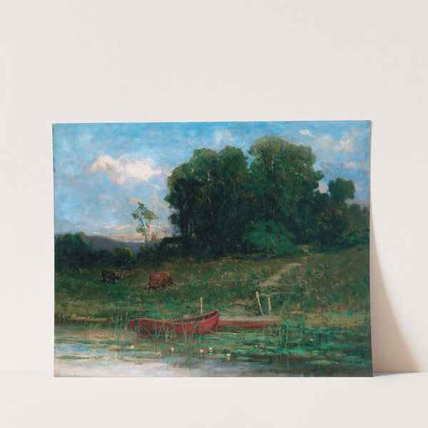 The Farm Landing by Edward Mitchell Bannister