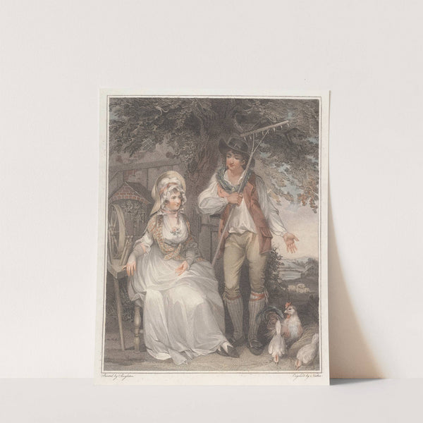 The Farm-Yard (1790) by Henry Singleton