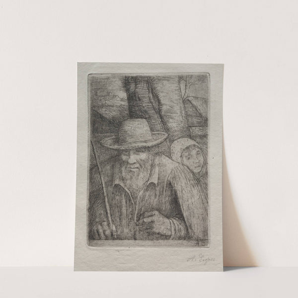 The Farmer (c. 1857–1911) by Alphonse Legros