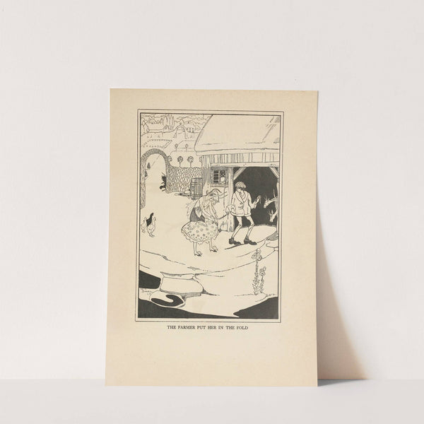 The farmer put her in the fold by Jean de Bosschère