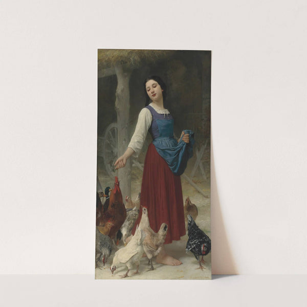 The Farmer’s Daughter by Elizabeth Jane Gardner Bouguereau