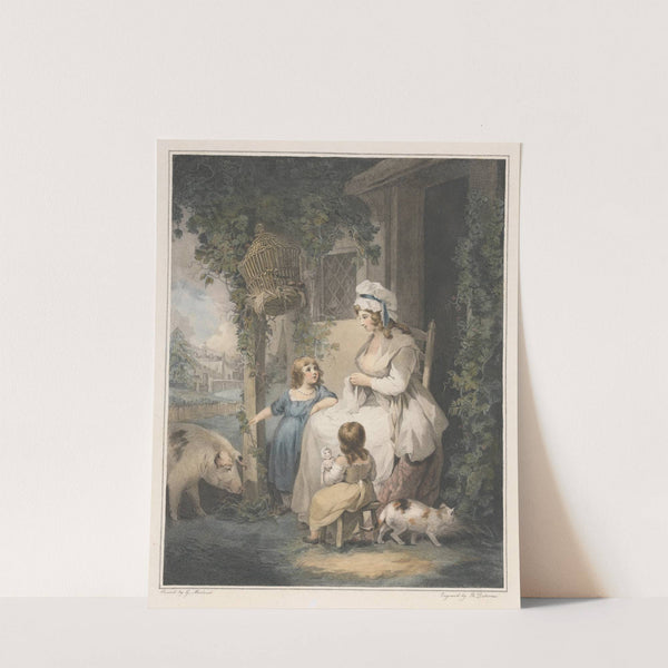 The Farmer’s Door (1790) by George Morland