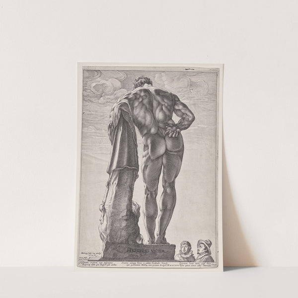 The Farnesian Hercules (1592) by Hendrick Goltzius