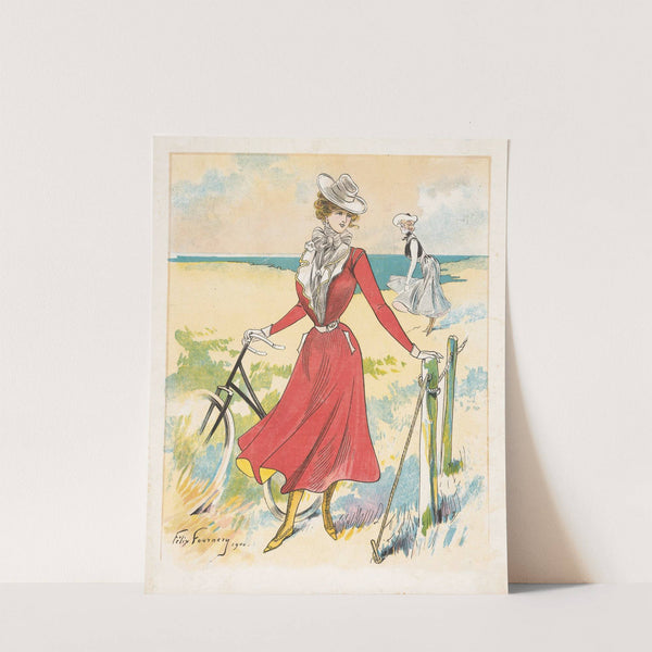 The Fashion Magazine as Temptress by Félix Fournery