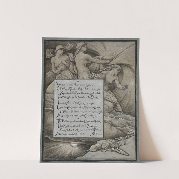 The Fates Gathering in the Stars (1883-1884) by Elihu Vedder