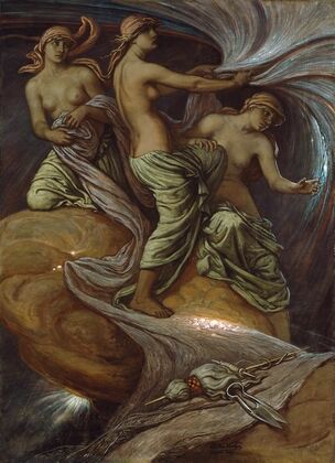 The Fates Gathering in The Stars