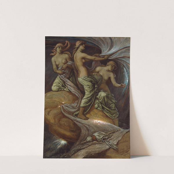 The Fates Gathering in The Stars (1887) by Elihu Vedder
