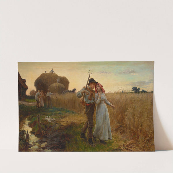 The Favoured Swain (1887) by Frederick Morgan