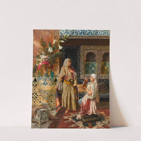 The favourite by Rudolf Ernst