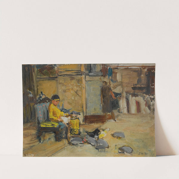 The Favourites of The Emperor Honorius by John William Waterhouse