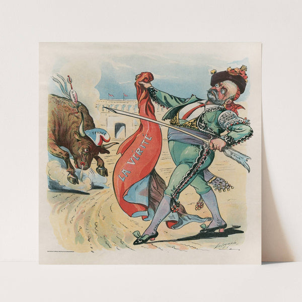 Two things he can’t stop on sunday (1901) by Louis Dalrymple