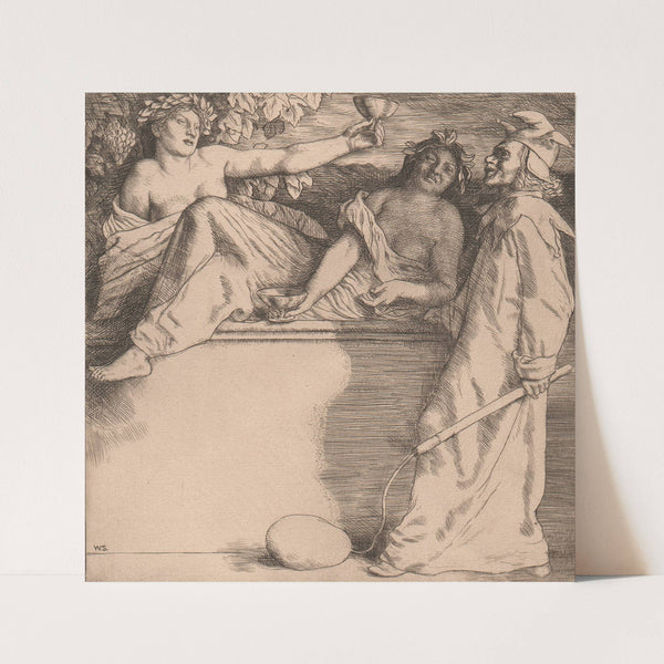 The Feast of Bacchus by William Strang