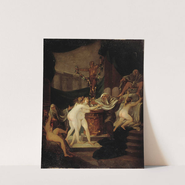 The Feast Of Bacchus by Alexandre Evariste Fragonard