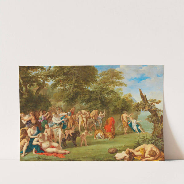 The feast of Bacchus and Ariadne on the island of Lemnos by Peter van Halen