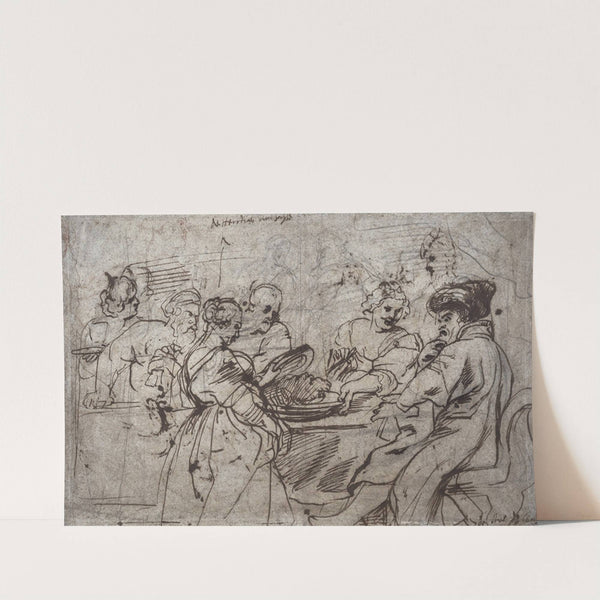 The Feast of Herod (recto) by Peter Paul Rubens