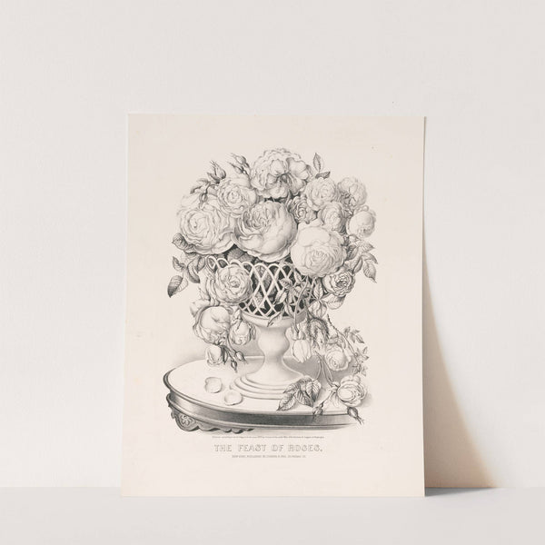 The feast of roses (1873) by Currier & Ives.