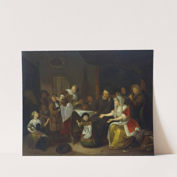 The Feast of St Nicholas by Richard Brakenburgh