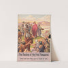 The feeding of the five thousand (1905) by Stecher Litho. Co