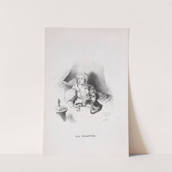 The Female Cat by J. J. Grandville