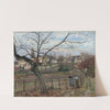 The Fence (1872) by Camille Pissarro