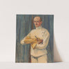 The Fencer – James C Kulhanek, self portrait (1937) by James C. Kulhanek