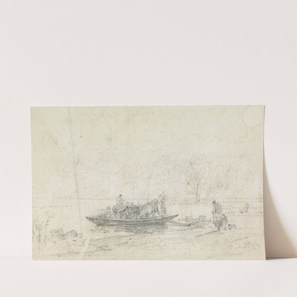 The Ferry (ca. 1840) by Francis Danby