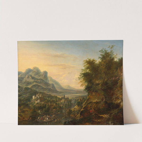 The ferry by Jan Griffier