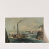 The Ferry at Brooklyn, New York, 1838 by Anonymous