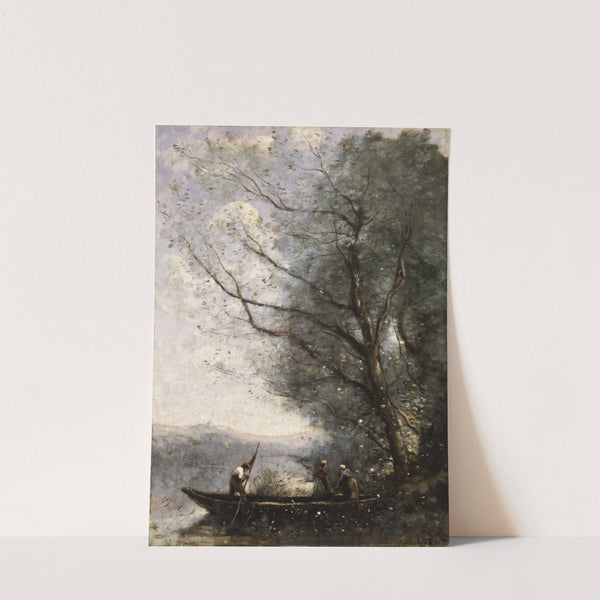 The Ferryman by Jean-Baptiste-Camille Corot