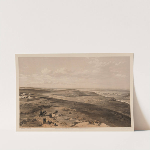 The field of Inkermann (1855) by William Simpson