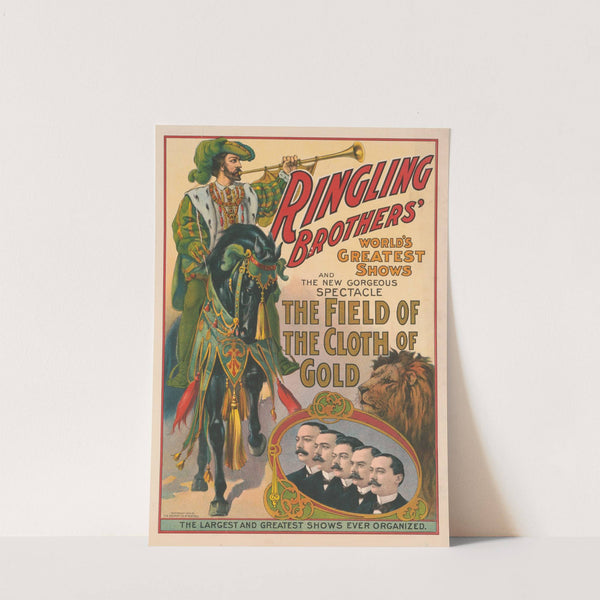 The field of the cloth of gold (1906) by Courier Litho. Co.