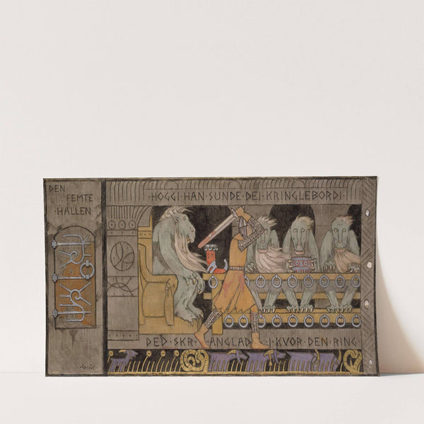 The fifth Hall (1902-1904) by Gerhard Munthe