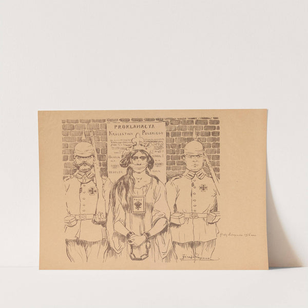 The fifth of November 1916 (1915-1918) by Józef Rapacki