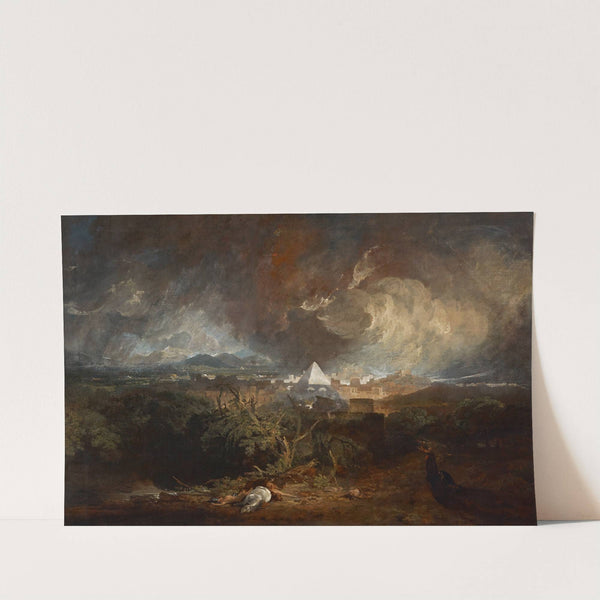 The Fifth Plague Of Egypt by Joseph Mallord William Turner